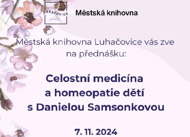 Celostní medicína a homeopatie dětí s Danielou Samsonkovou